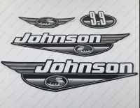 Johnson 9.9HP 1999-2000 Outboard Decal Kit